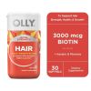 OLLY Ultra Strength Hair Softgel, Hair Support Supplement, Biotin, Keratin, 30 Count