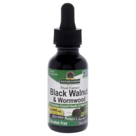 Black Walnut and Wormwood AF - 2000mg by Natures Answer for Unisex - 1 oz Dietary Supplement